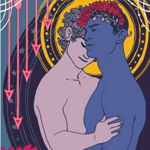 The Lovers tarot card by Trung Nguyen
